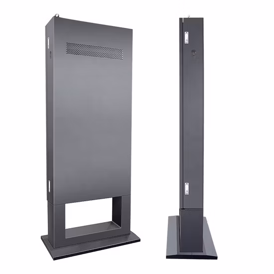 Pantalla de publicidad de video de señalización digital de gasolinera impermeable al aire libre LCD de 55 pulgadas para gasolinera