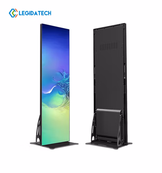 Exhibición del espejo de la pantalla LED interior a todo color del cartel del anuncio