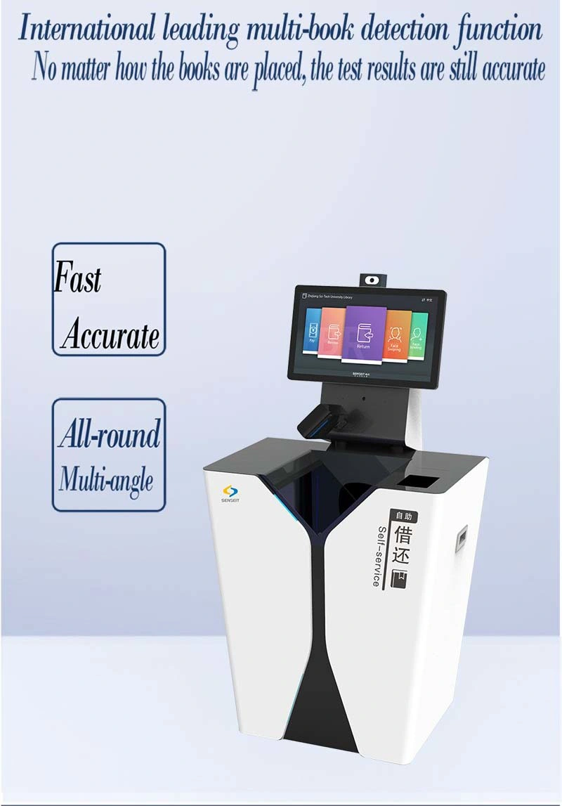 Exquisite Ultra-High Frequency Self-Service Checkout Factory Direct Sales of Multilingual High-Quality Self-Service Check-in Kiosks