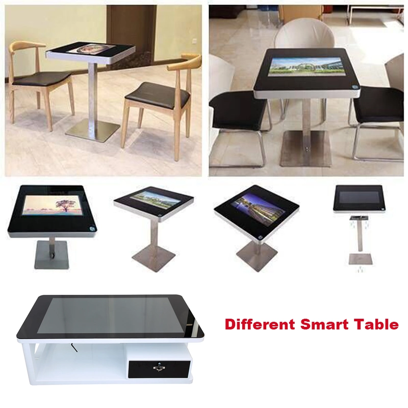 43 Inch Object Recognition Restaurants Smart Digital Interactive Price Multi Touch Screen Coffee Shop Dining Table for Education