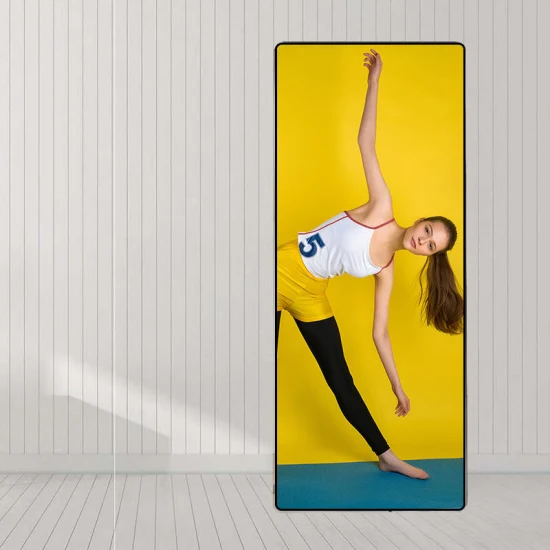 Espejo mágico de la aptitud del gimnasio del Smart Home de Android de 32 pulgadas, exhibición WiFi de la publicidad de la pantalla táctil del LCD