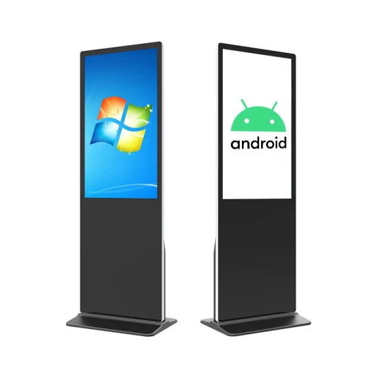 Fábrica 32 49 55 65 pulgadas Android 4K Totem Pantalla táctil Digital Signage Kiosk LCD Floor Standing Publicidad Display